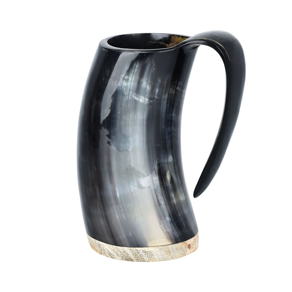 Genuine Horn Viking Drinking Mug - 16oz