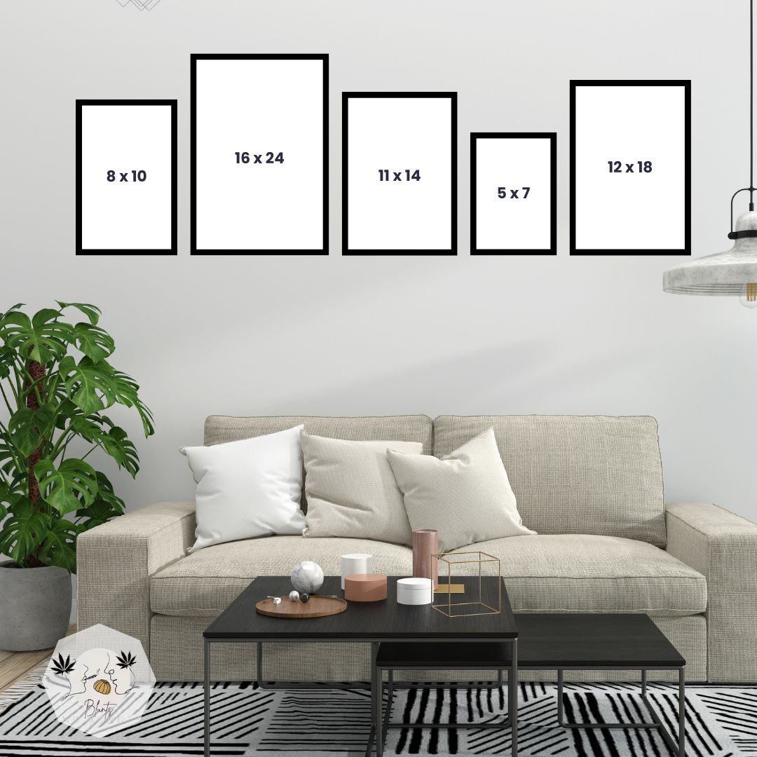 Motivational Wall Art, Who Here is The Most Smart Wall Art Canvas, Modern Home and Office Wall Decor, Ready to Hang, Printed on Black Frame