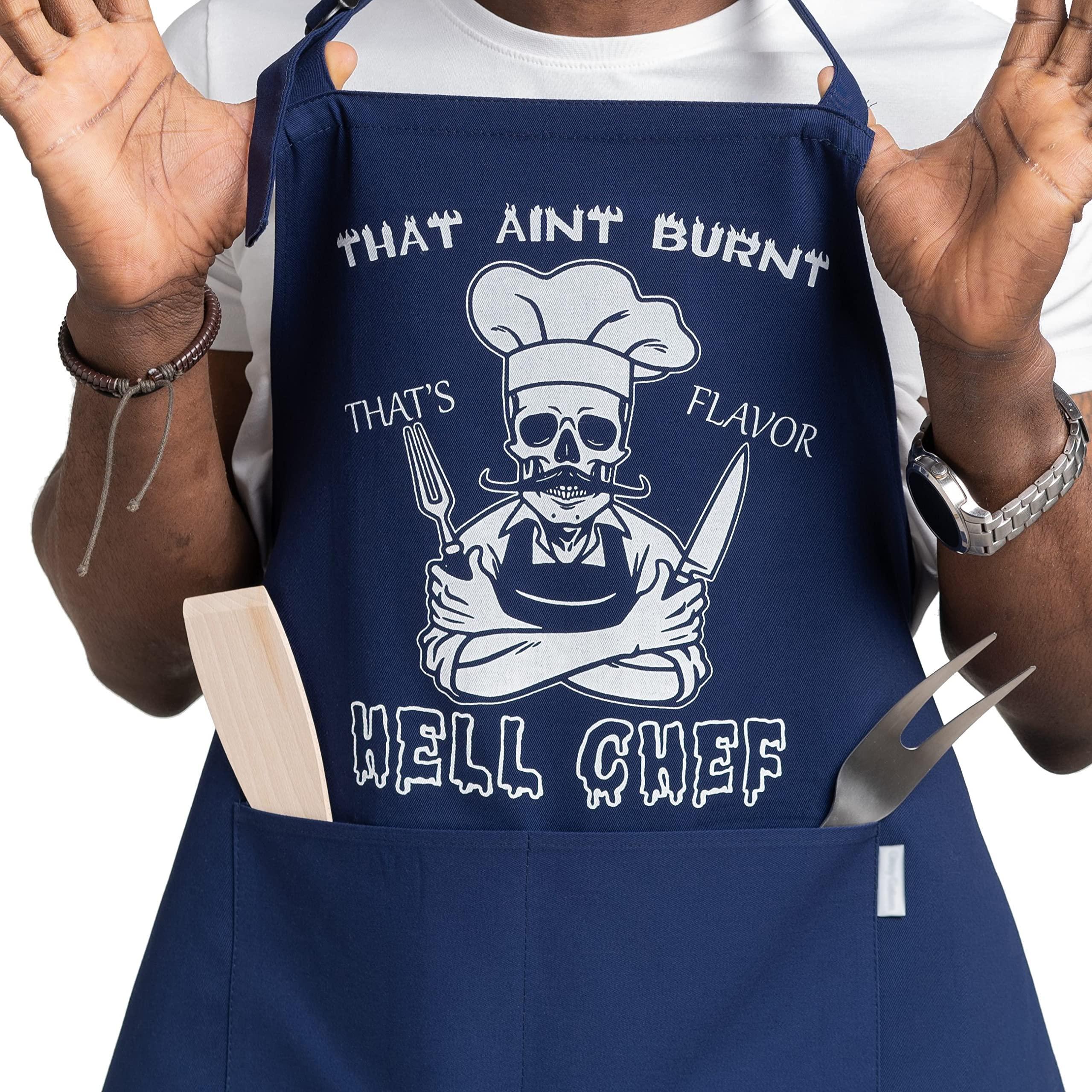 Mens Apron For Cooking - Grill Apron