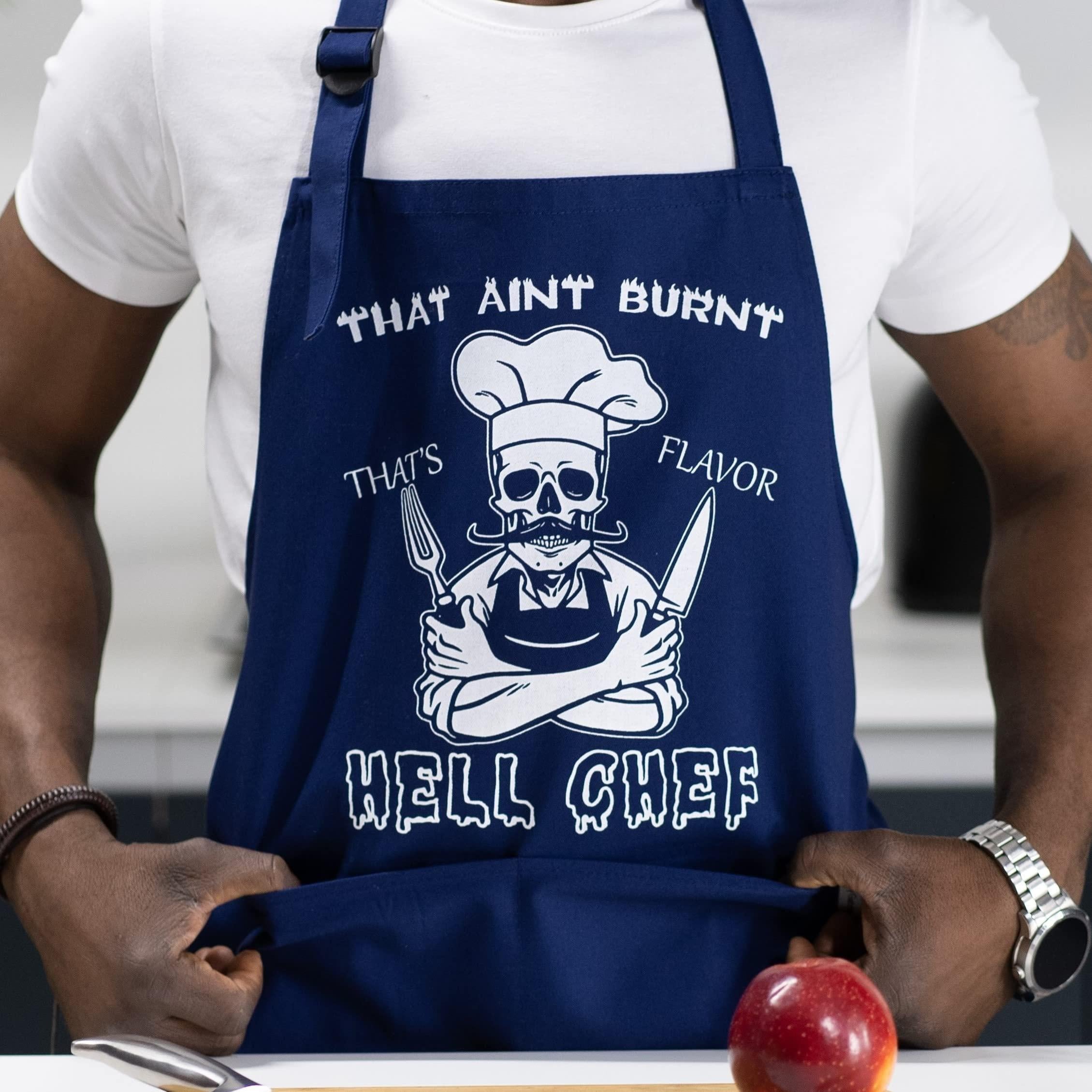 Mens Apron For Cooking - Grill Apron