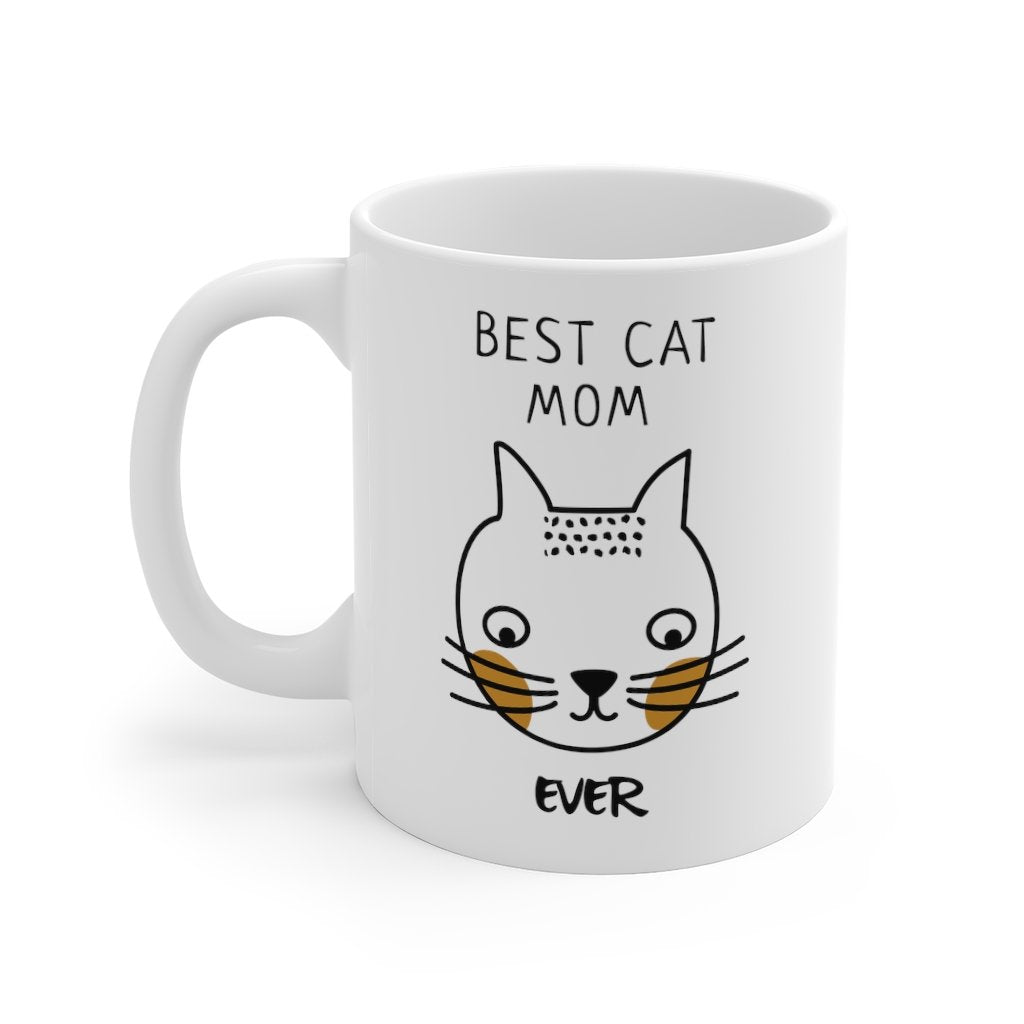 11oz Coffee Mug - Best Cat Mom Ever