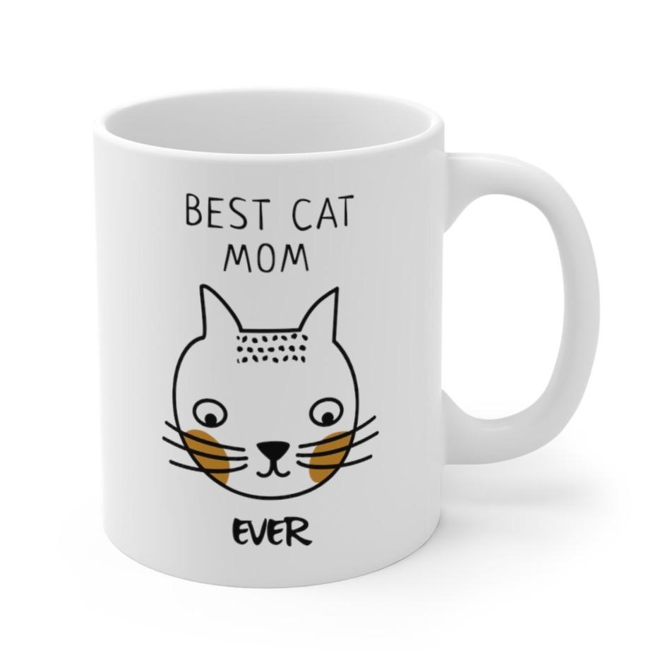 11oz Coffee Mug - Best Cat Mom Ever