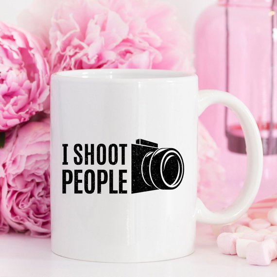 "I Shoot People" - Ceramic Coffee Mug (11oz or 15oz)